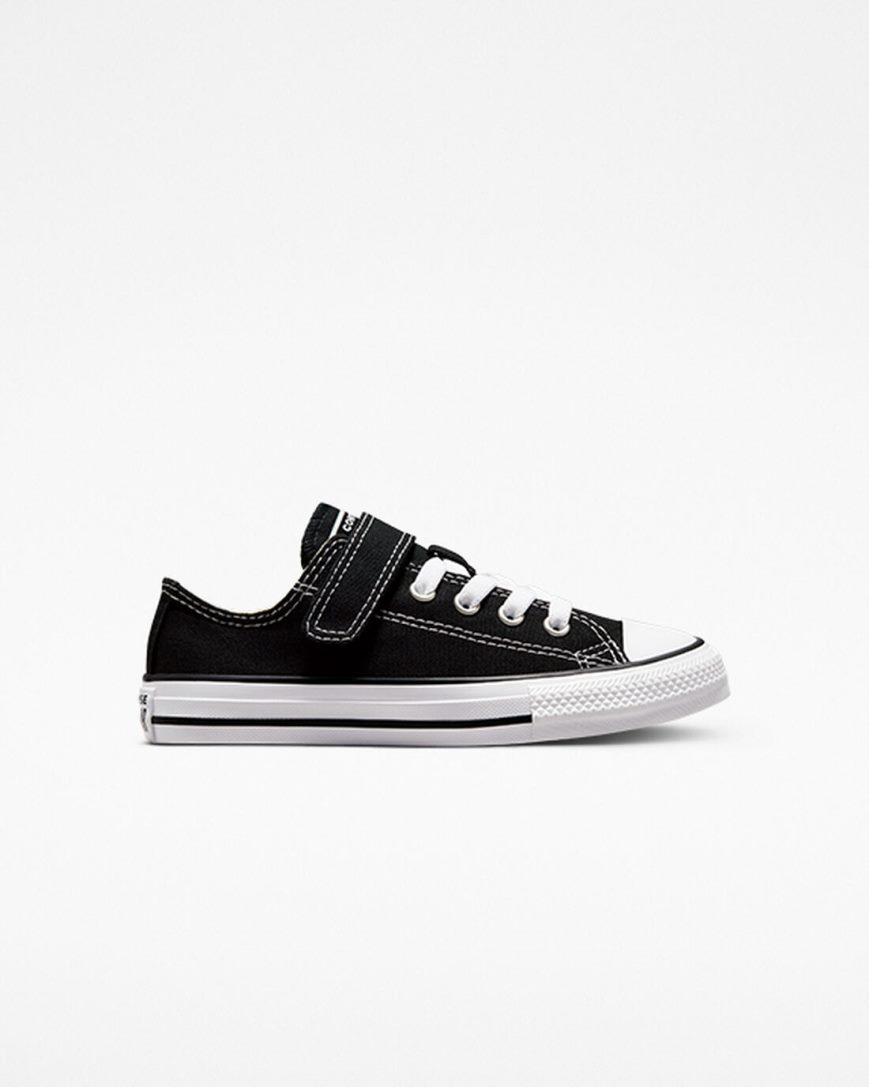 Dívčí Boty Nízké Converse Chuck Taylor All Star Easy-On Černé Béžový Bílé | CZ BMGY31